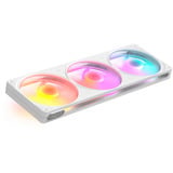 NZXT F360 RGB Reverse case fans Wit, 3 stuks, 360 x 120 x 25 mm, PWM