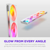 NZXT F360 RGB Reverse case fans Wit, 3 stuks, 360 x 120 x 25 mm, PWM