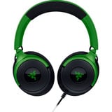 Razer  over-ear gaming headset Zwart/groen