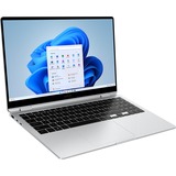 SAMSUNG Galaxy Book4 360 (NP750QGK-KS1BE) 15" 2-in-1 laptop Zilver | Core 7 150U | Intel Graphics | 16 GB | 512 GB SSD
