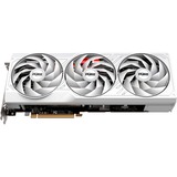 SAPPHIRE Radeon RX 7700 XT PURE GAMING OC grafische kaart Wit, 2x HDMI 2.1, 2x DisplayPort,