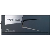 Seasonic PRIME TX-1600, 1600W voeding  Zwart, 2x 12VHPWR, 6x PCIe, kabelmanagement