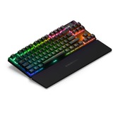 SteelSeries Apex Pro TKL Wireless, gaming toetsenbord Zwart, FR lay-out, SteelSeries OmniPoint 2.0, Bluetooth, 2,4 GHz, RGB led, TKL, Double shot PBT-keycaps