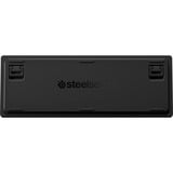 SteelSeries Apex Pro TKL Wireless, gaming toetsenbord Zwart, FR lay-out, SteelSeries OmniPoint 2.0, Bluetooth, 2,4 GHz, RGB led, TKL, Double shot PBT-keycaps