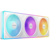 be quiet! Light Wings Pro IO 360mm Reverse RGB case fans Wit, 3 stuks, 360 x 120 x 28 mm, Single Frame, Reverse