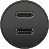 goobay Dual-USB-C PD Autolader (30 W) Zwart