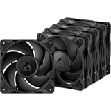 ARCTIC P12 Pro LN case fans Zwart, 5 stuks, 120 x 120 x 25 mm, PWM