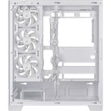 ASUS A31 PLUS midi tower behuizing Wit | 2x USB-A | 2x USB-C | Window