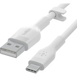Belkin BOOSTCHARGE Flex USB-A/USB-C-kabel Wit, 2 m