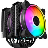 Cooler Master Hyper 622 Halo Black cpu-koeler Zwart, 4-pin PWM fan-connector