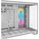Corsair iCUE LINK 2500X RGB mini tower behuizing Wit | 2x USB-A | 1x USB-C | RGB | Window