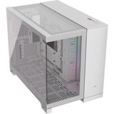 Corsair iCUE LINK 2500X RGB mini tower behuizing Wit | 2x USB-A | 1x USB-C | RGB | Window
