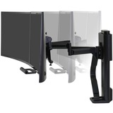 Ergotron TRACE Dubbele monitorarm Zwart