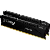 Kingston FURY 64 GB DDR5-6000 Kit werkgeheugen Zwart, KF560C30BBK2-64, Beast, XMP