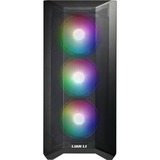 Lian Li Lancool II Mesh RGB midi tower behuizing Zwart | 2x USB-A | 1x USB-C | RGB | Tempered Glass