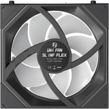Lian Li UNI FAN SL-INF FLEX 120 Reverse Wireless RGB case fan Zwart, 120 x 124 x 28 mm, PWM