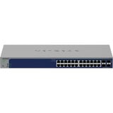 Netgear 24-poorts Gigabit Smart switch met 4 SFP+ poorten Grijs, 10 Gb