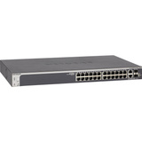Netgear 24-poorts Gigabit Smart switch met 4 SFP+ poorten Grijs, 10 Gb
