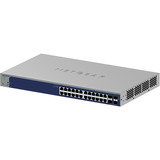 Netgear 24-poorts Gigabit Smart switch met 4 SFP+ poorten Grijs, 10 Gb