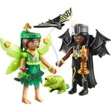 PLAYMOBIL Ayuma - Forest Fairy & Bat Fairy met totemdieren Constructiespeelgoed 71350