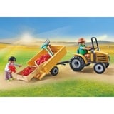 PLAYMOBIL Country - Tractor met aanhanger en watertank Constructiespeelgoed 71442