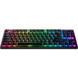 Razer Deathstalker V2 Pro TKL RGB mechanisch gaming toetsenbord Zwart, US lay-out (QWERTY), Razer Linear Optical (Red), 80% (TKL)	, Bluetooth