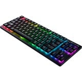 Razer Deathstalker V2 Pro TKL, gaming toetsenbord Zwart, US lay-out, Razer Linear Optical (Red), RGB leds, ABS keycaps, Bluetooth