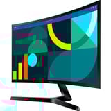 SAMSUNG S24D366GAU Essential S3 S36GD 24" Curved monitor Zwart, 100 Hz | HDMI | VGA