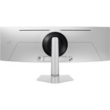 SAMSUNG S49DG912S DQHD OLED 49" Curved UltraWide gaming monitor Zilver, 1x HDMI, 1x Micro HDMI, 1x DisplayPort, 3x USB-C, 144 Hz