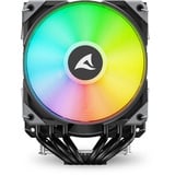 Sharkoon A60 RGB cpu-koeler Zwart, 4-pins PWM fan-connector