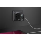 Sitecom 65W GaN Power Delivery oplader met led-scherm Zwart, 2x USB-C, 1x USB-A