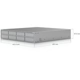 Ubiquiti UniFi UNAS Pro 8 Grijs, 2U