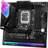 ASRock B860M Lightning WiFi socket 1851 moederbord Zwart, RAID, 2.5 Gb-LAN, WLAN, BT, Sound, µATX