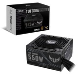 ASUS TUF-Gaming-550B, 550 Watt voeding  Zwart, 2x PCIe