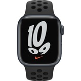 Apple Watch Series 7 Nike smartwatch Zwart/antraciet, 41 mm, Aluminium, Wifi