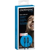 Clicktronic Optische Toslink kabel + 3,5 mm adapter 2 meter