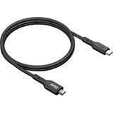 Club 3D USB-C 3.2 Gen1 > Micro USB kabel Zwart, 1 meter