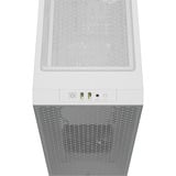 Corsair 3000D Airflow midi tower behuizing Wit | 2x USB-A | Tempered Glass