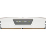 Corsair 64 GB DDR5-6000 Kit werkgeheugen Wit, CMK64GX5M2B6000C40W, Vengeance, XMP