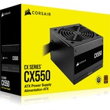Corsair CX550 550 watt voeding  Zwart, 2x PCIe
