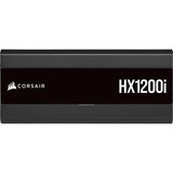 Corsair HX1200i, 1200 Watt voeding  Zwart, 1x 12VHPWR, 4x PCIe, kabelmanagement