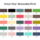 Cricut Premium Vinyl - Removable - Ultimate Sampler snijvinyl 30 cm