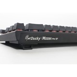 Ducky Mecha Pro SF RGB mechanisch toetsenbord Zwart, BE lay-out (AZERTY), Cherry MX Silent, 65%