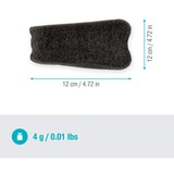 GARDENA Cleansystem spons, reserveonderdeel voor Cleansystem fietsborstel 18848 spons Zwart, 18849-20