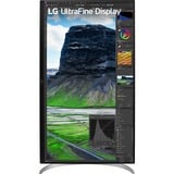 LG UltraFine 32UQ850V-W 31.5" 4K UHD monitor Zwart, 2x HDMI, 1x DisplayPort, USB-C, USB-A, USB-B, HDR10