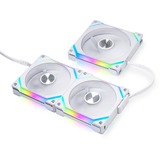 Lian Li UNI FAN SL120V2 Triple Pack case fan Wit, RGB leds, 4-pins PWM fan-connector, incl. controller 