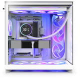 NZXT F420U RGB case fans Wit, 3 stuks, 420 x 140 x 25 mm, PWM