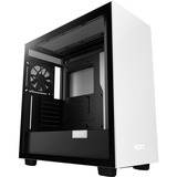 NZXT H7 Tower-behuizing Wit/zwart | Window-kit | USB 3.0