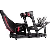 Next Level Racing F-GT Elite - Front & Side Mount edition racingsimulator Zwart/rood