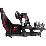 Next Level Racing F-GT Elite - Front & Side Mount edition racingsimulator Zwart/rood